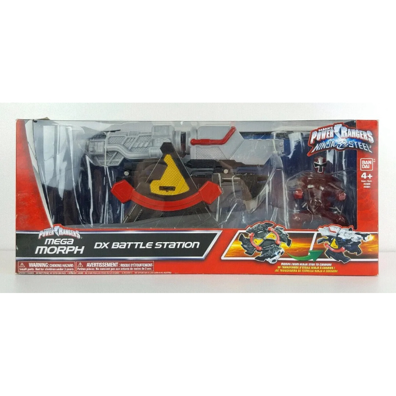 READY STOCK Power Rangers Ninja Steel Mega Morph DX Battle Station ...