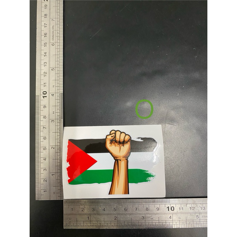 Sticker Palestine Pvc Kalis Air Sticker Motor And Kereta Helmet Laptop Buku Shopee Malaysia 1035