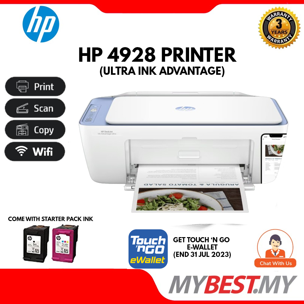 HP DeskJet Ink Advantage Ultra 4928 All-in-One Printer [Redeem RM50 ...