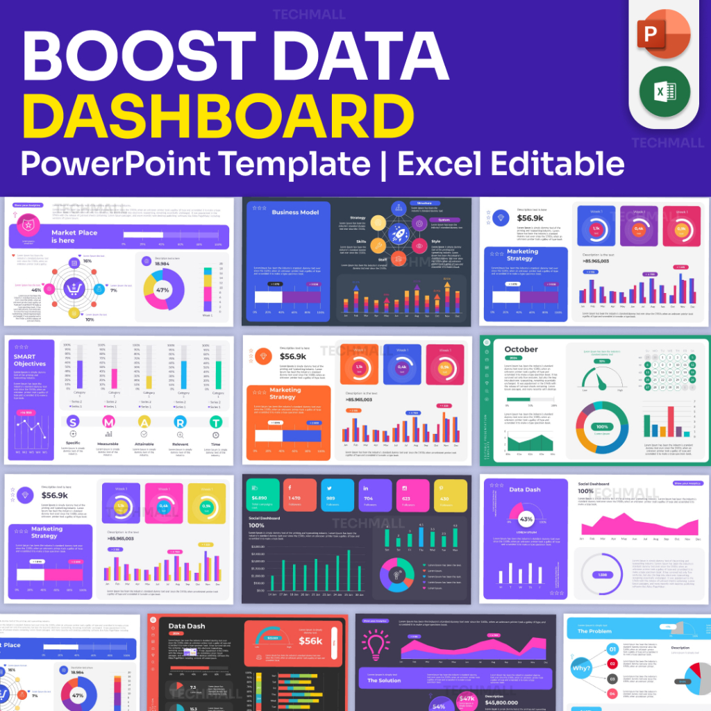 Boost Data Interactive Dashboards Dynamic Powerpoint Presentation ...