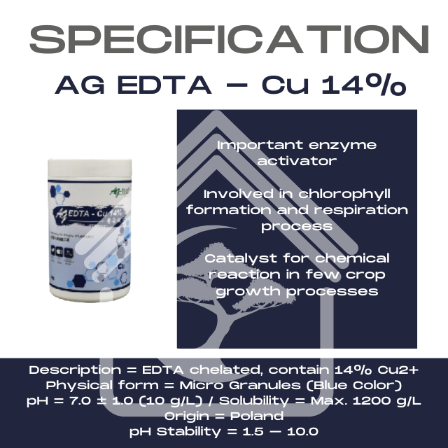 [1kg] Ag-Tech EDTA Chelated Fe Mn Zn Cu ABC Hibor Molybate Fertigation ...