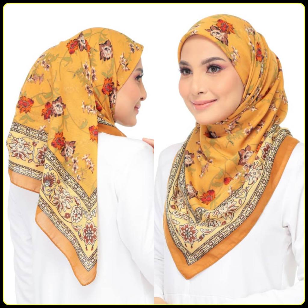 BAWAL COTTON CORAK FLOWER BDG 45 | Shopee Malaysia