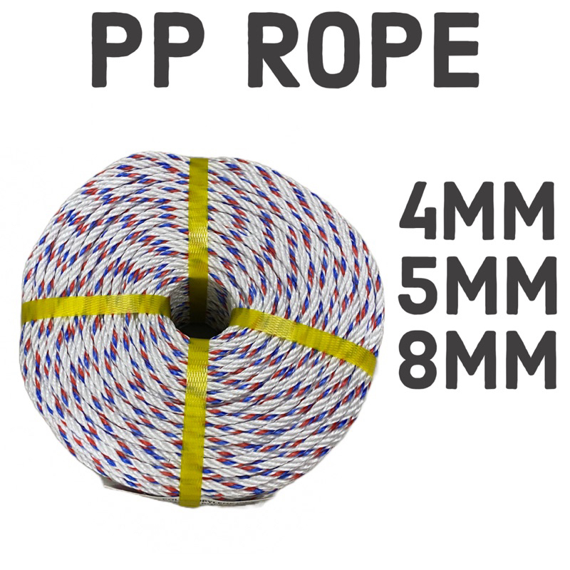 POLYPROPYLENE ROPE / PP ROPE / P.P. ROPE / TALI LEMBU / TALI KAMBING ...
