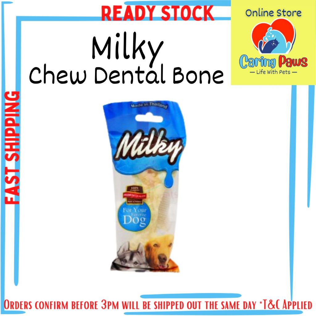 Milky Calcium Bone Dog Treats Shopee Malaysia