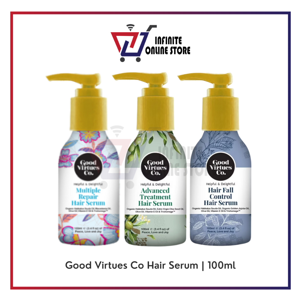 GOOD VIRTUES CO Hair Serum (100ml) (Multiple Repair / Hair Fall