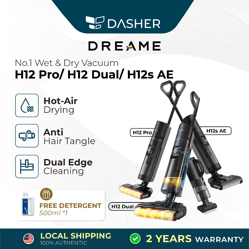 Dreame H12 Pro Review & Test✓ Clean edge to edge, hot air drying