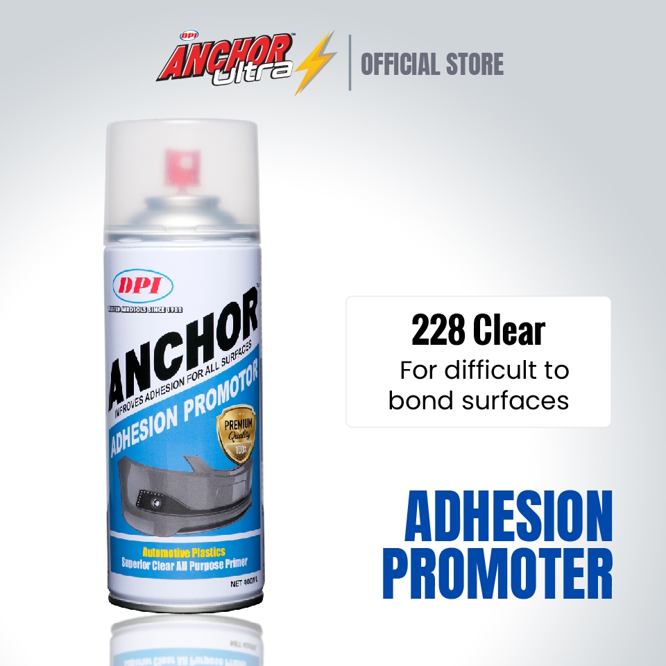 DPI Anchor Plastic Primer Adhesion Promoter No. 228 Clear * For Difficult Bond Surfaces 400ml