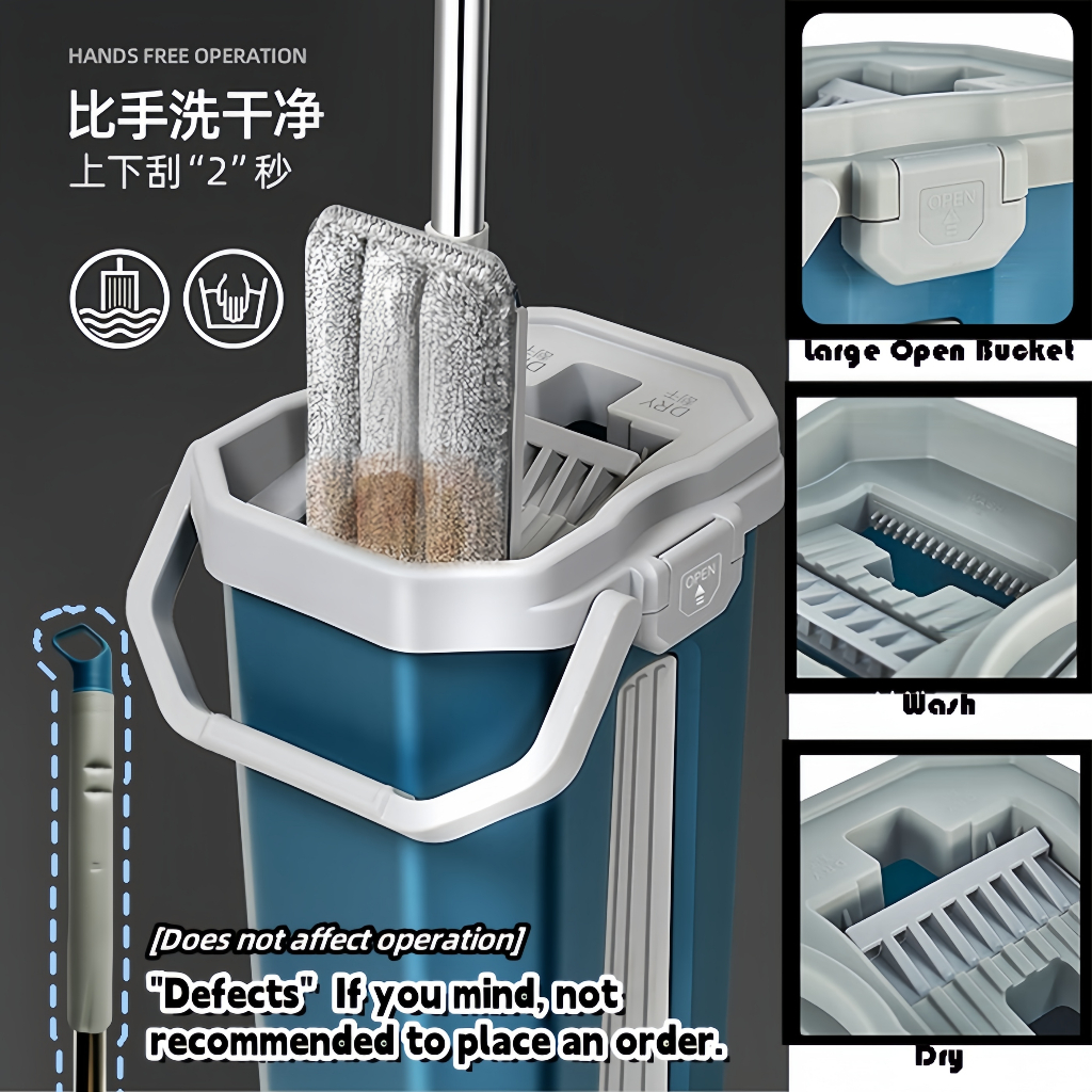 Casa Limpia Mop Bucket with Handle & Removeable Wringer, 16L