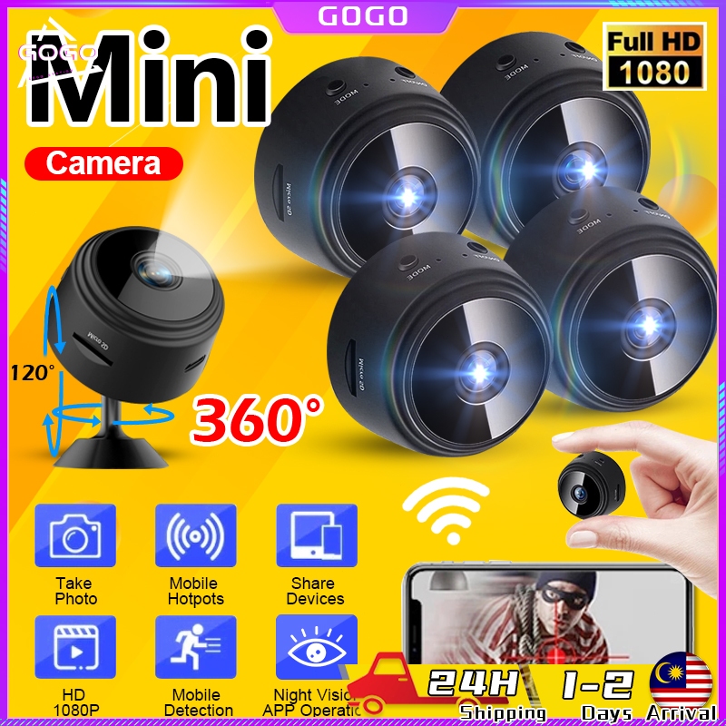 A9 Mini Wireless Camera WiFi 1080P HD Hidden Camera Infrared Night