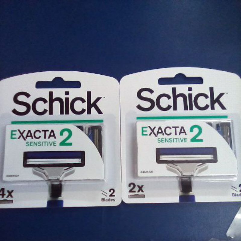 Schick Exacta 2 Sensitive Refill - [1*2's/1*4's] | Shopee Malaysia