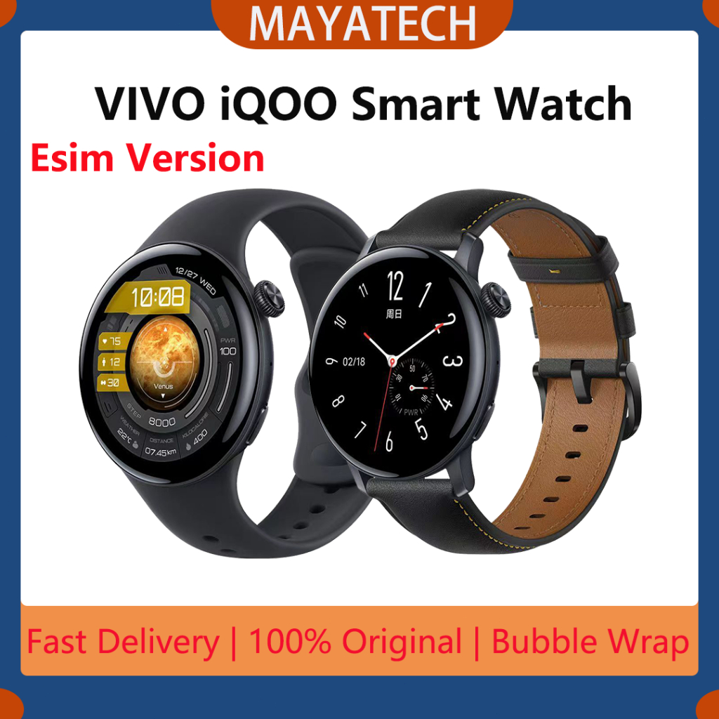 VIVO IQOO Watch Smart Watch Women Heart Rate Monitor Men Sport