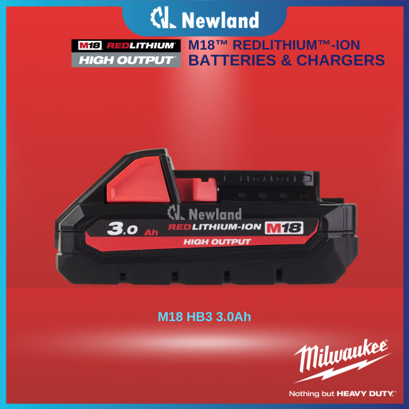 Milwaukee M18 Battery & Charger / Milwaukee M18 Starter Pack (2 Year