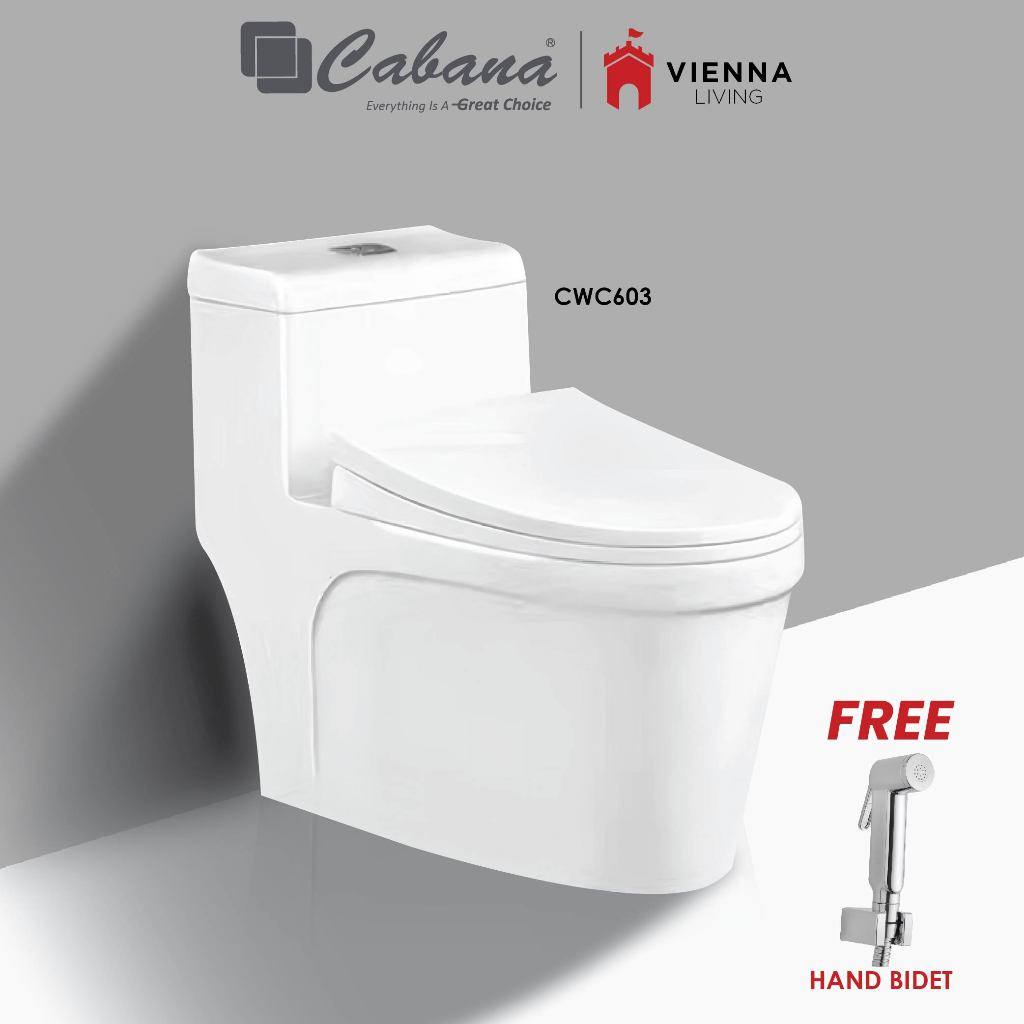 [Limit to 1 Unit Per Order] Cabana One Piece Wc with Washdown Strong ...