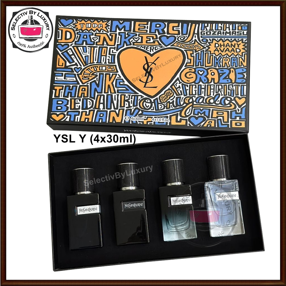 🔖💯 YXXL YY 4in1 Men Perfume Gift Set 4x30ml Shopee Malaysia