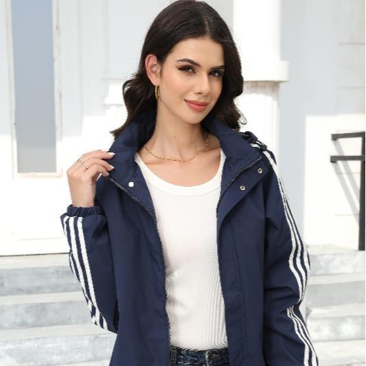 Jacket Windbreaker Unisex Outdoor Windproof and Waterproof Hoodie Hiking Biking Clothing Zus Shopee Malaysia