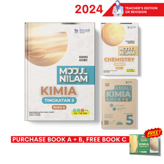 NILAM *EDISI GURU* Kimia Chemistry Tingkatan 5 (2024) Buku A B Modul ...