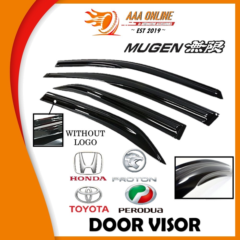 High Quality Air Press Window Door Visor Mugen Wind Deflector Perodua ...