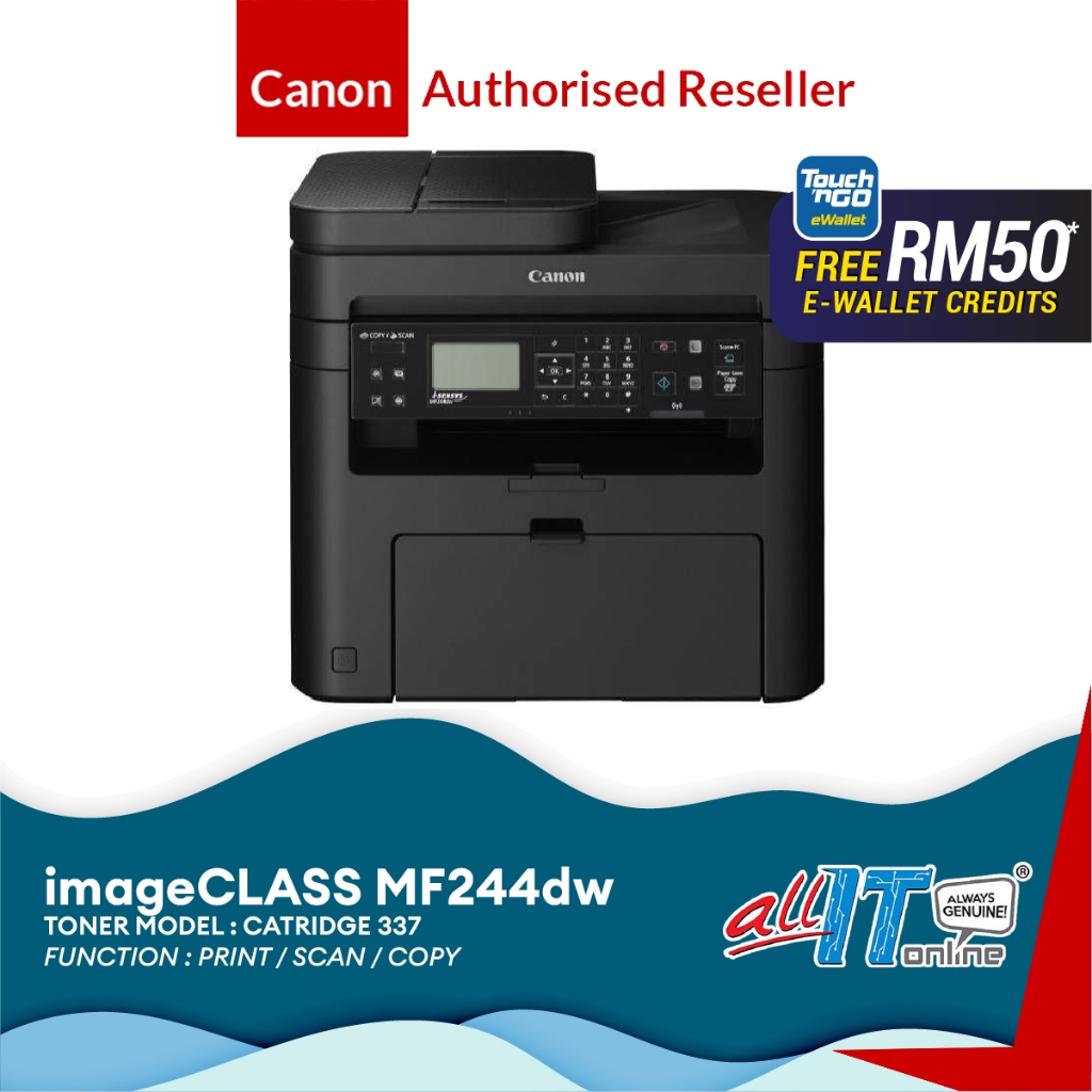 canon mf249dw all-in-one laser printer with duplex wifi
