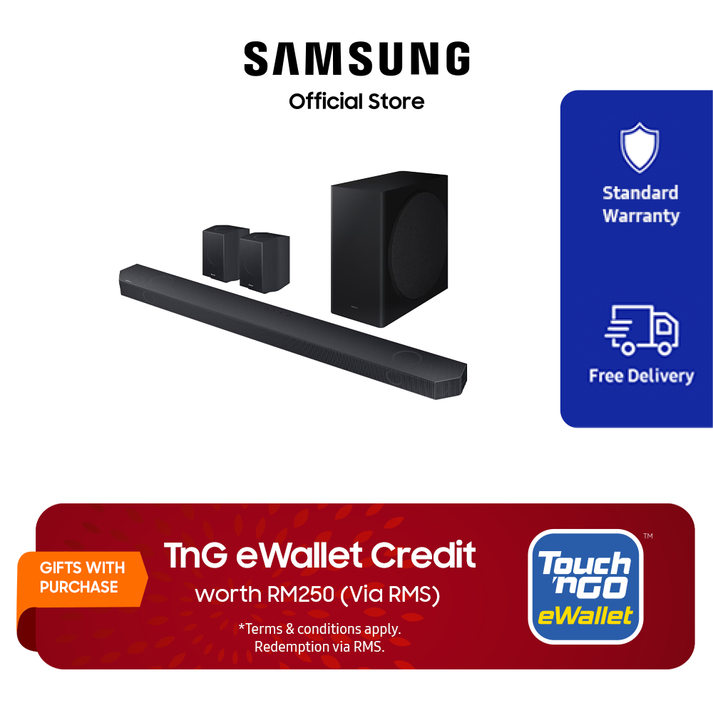 Samsung Qseries Soundbar Wireles Dolby Atmos True 9.1.4ch Sound