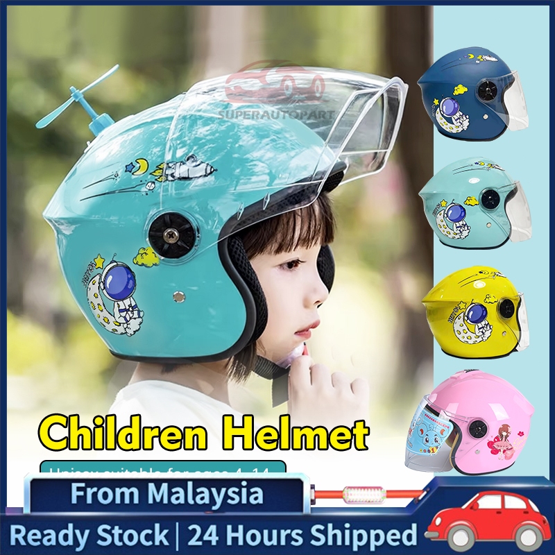 Helmet Budak Kids Helmet Motorcycle Children Security Motorcycle