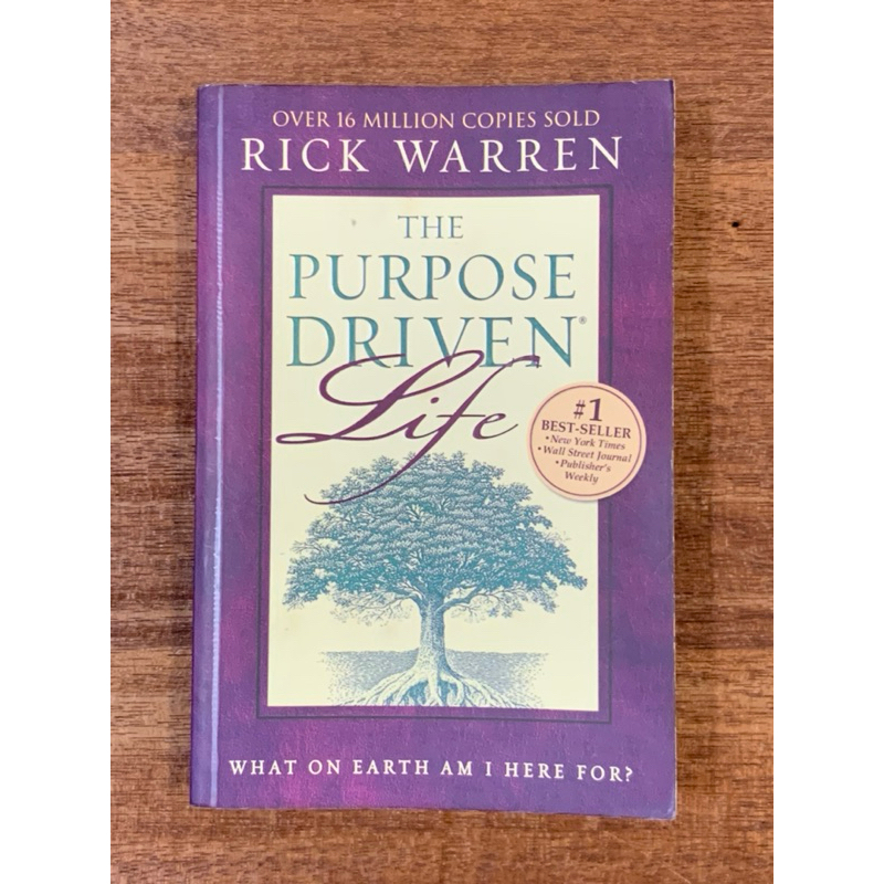 The Purpose Driven Life ; WHAT ON EARTH AM I HERE FOR? book by RICK ...