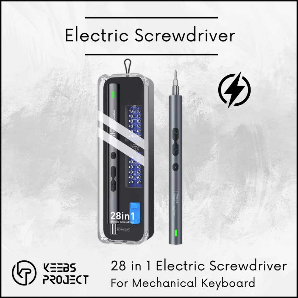 [Ready Stock] Electric Screwdriver 28 in 1 Set for Mechanical