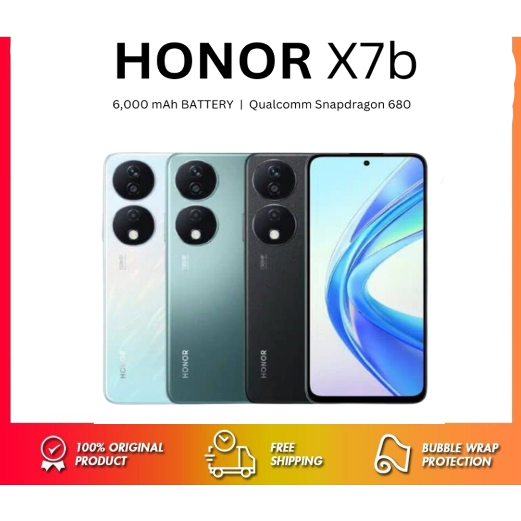 HONOR X7b [8 + 8GB RAM 256GB ROM STORAGE] Original HONOR Malaysia