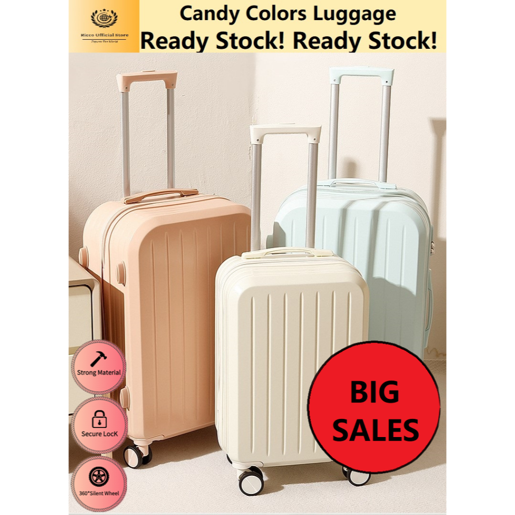 Best 2024 TRAVEL LUGGAGE 20 INCH ABS PC Material PLAIN SETS SUITCASES