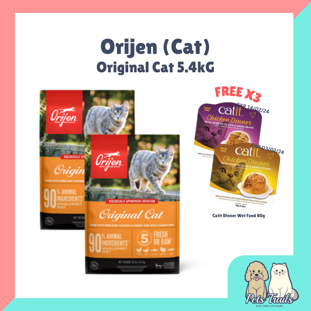 1 Best for Cats Orijen Grain Free Cat Kitten Dry Food Chicken