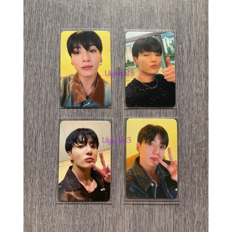 OFFICIAL] BTS JUNGKOOK YETIMALL CHINA LUCKY DRAW PC GOLDEN