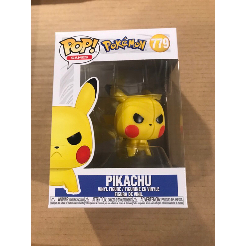 Funko Pop! Games Pokemon 779 Pikachu (Attack Stance) Vinyl Figure 2021 -  We-R-Toys