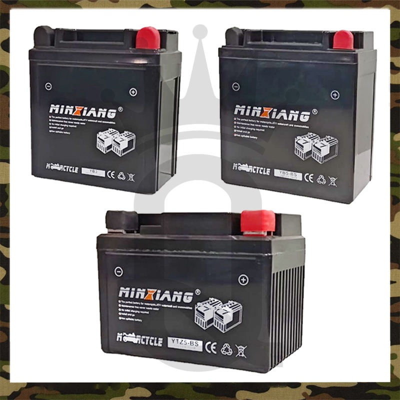 Ready Stok Bateri Motor Bateri Kering Bateri Gel Battery Yb5l Bs Yb3l