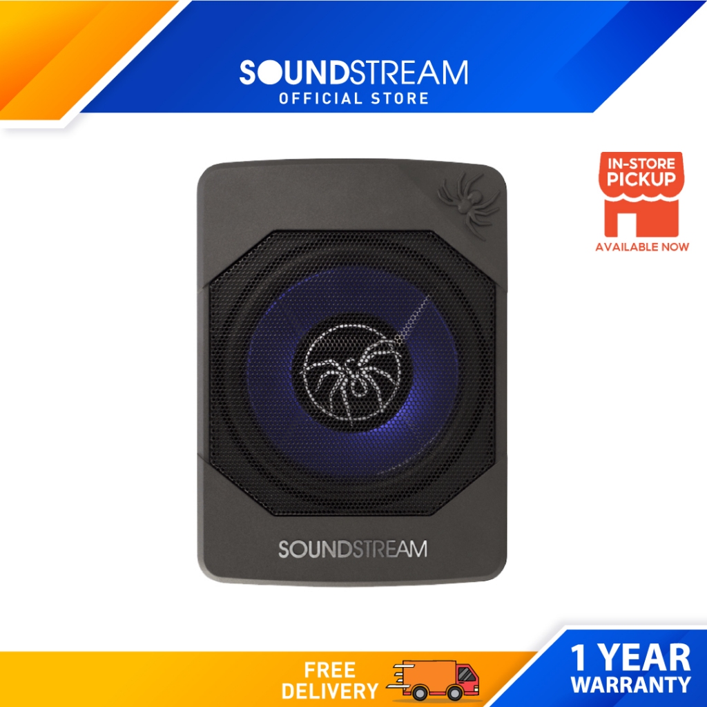 SOUNDSTREAM Active Subwoofer with Class AB amplifier (8
