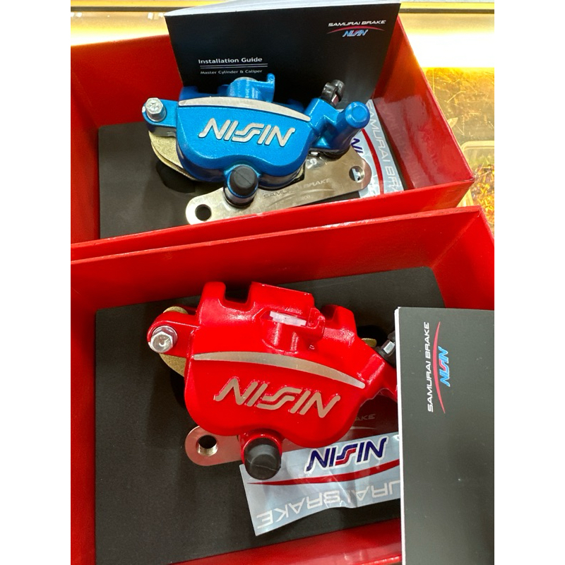 NISSIN SAMURAI BRAKE CALIPER ORIGINAL 100 Y15 Y16 NVX R15 135LC EGO