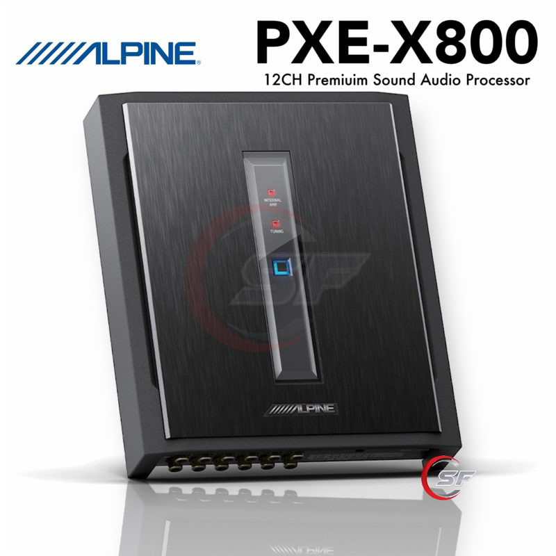 ALPINE PXE-X800 12-Channel Sound Processor Alpine DSP Digital Sound ...