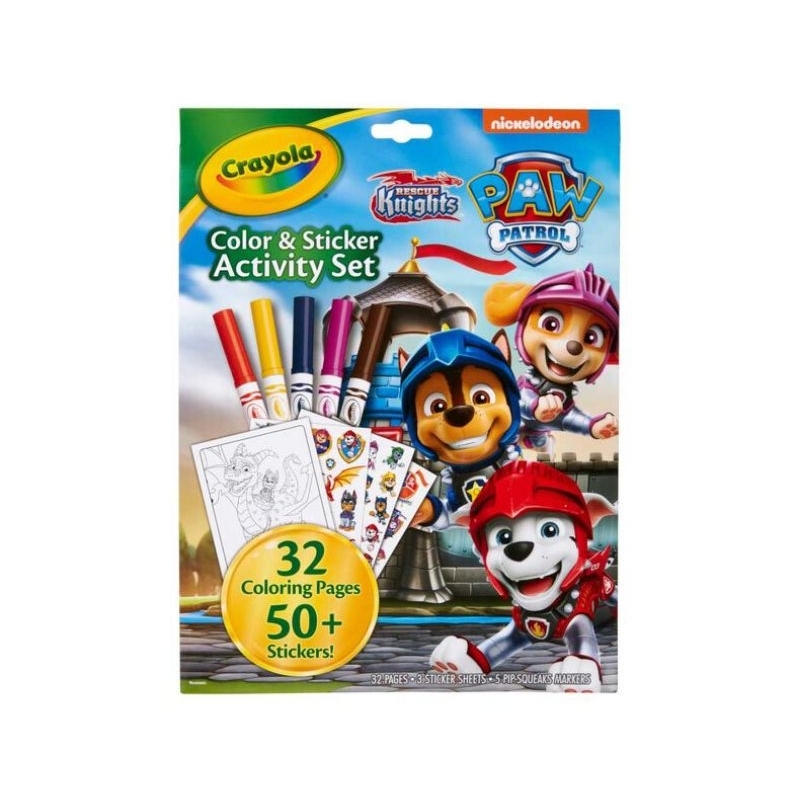 Crayola Paw Patrol Rescue Knight Color Wonder, Mess Free Coloring Pages ...