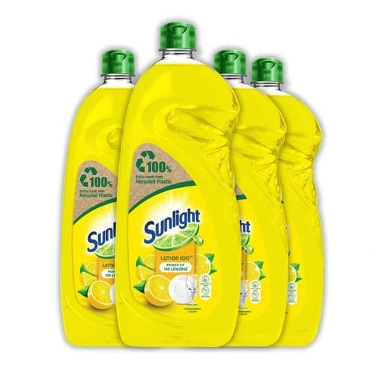 Sunlight Lemon Dishwashing Liquid 4 x 800ml | Shopee Malaysia