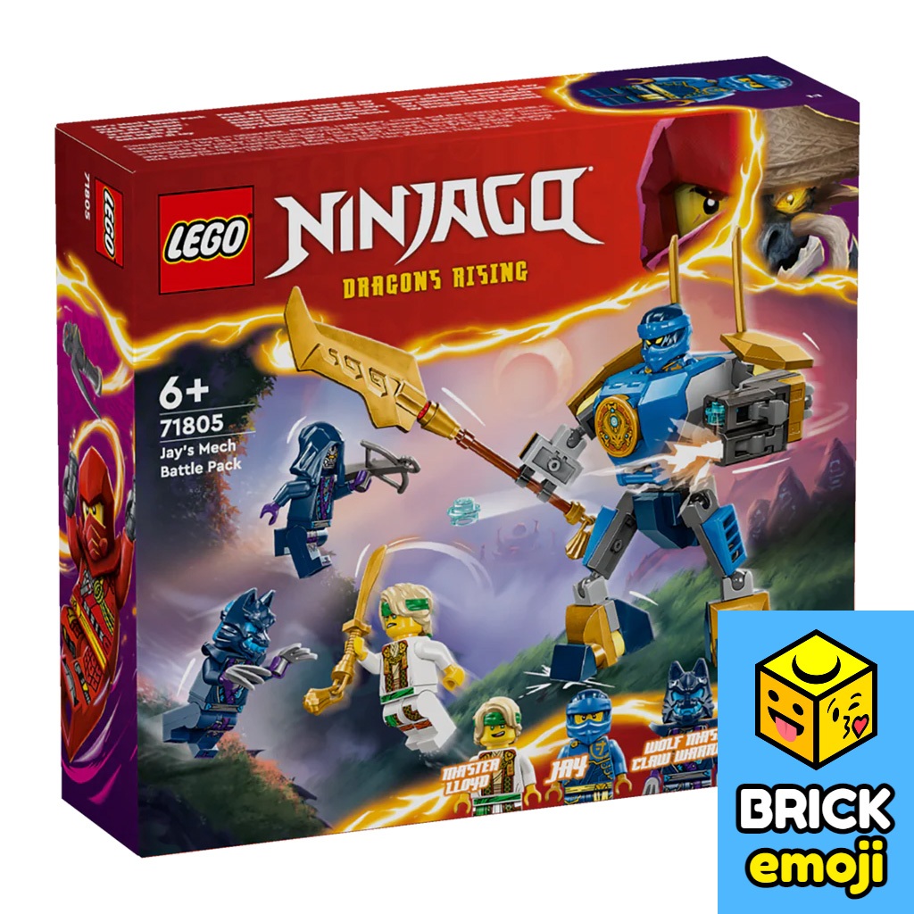 LEGO 71805 NINJAGO Jay’s Mech Battle Pack | Shopee Malaysia