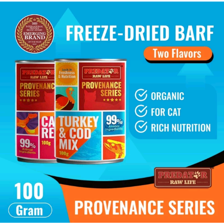 kisscat7 PRL Freeze Dried Raw Cat Food Pet Cat Food Canned Food Booster