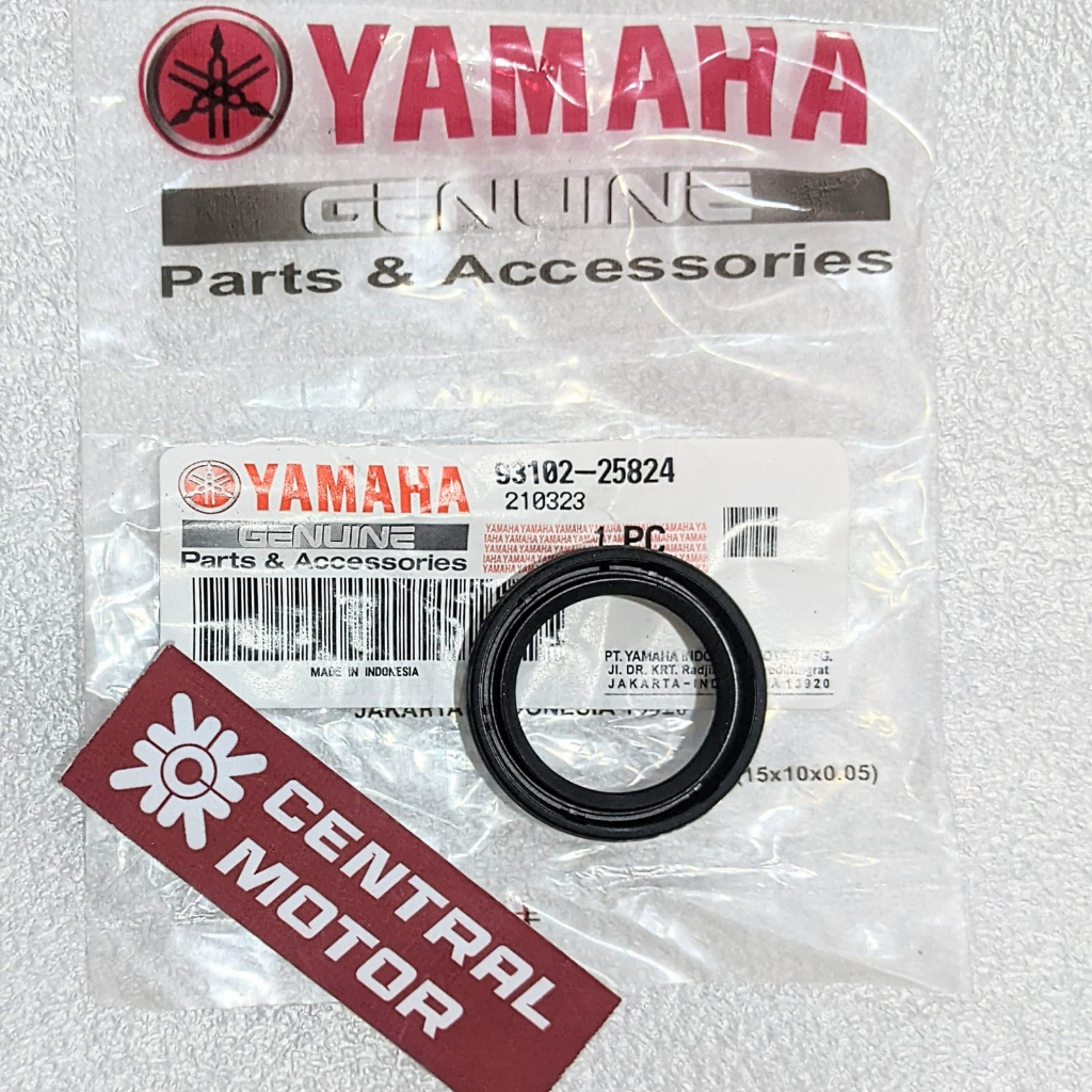 YAMAHA EGO GEAR OIL SEAL LH CRANKSHAFT 100% ORIGINAL INDONESIA 93102 ...