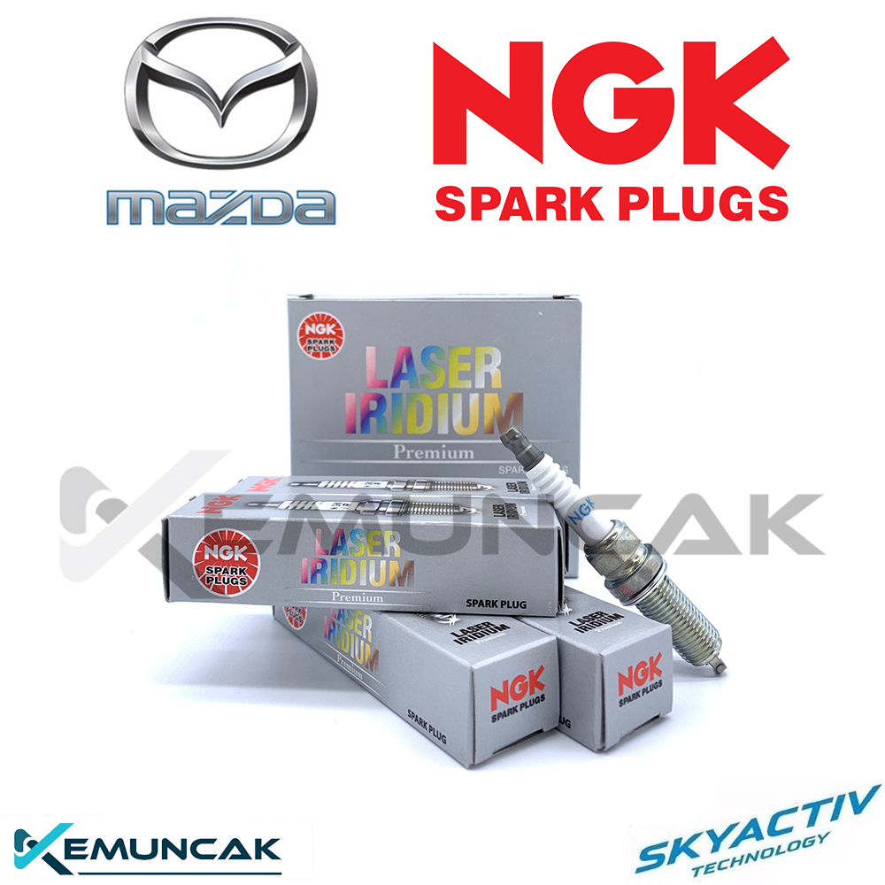 Mazda Skyactiv NGK SPARK PLUG Set (4pcs) Laser Iridium Premium Mazda