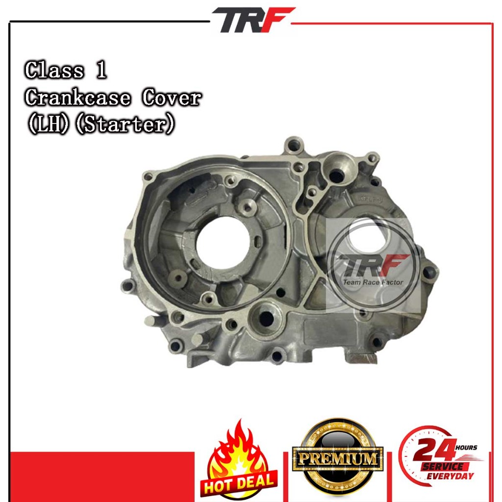 TRF Crankcase Class 1 LH RH kiri kanan Starter Crankcase ex5 Class 1 ...