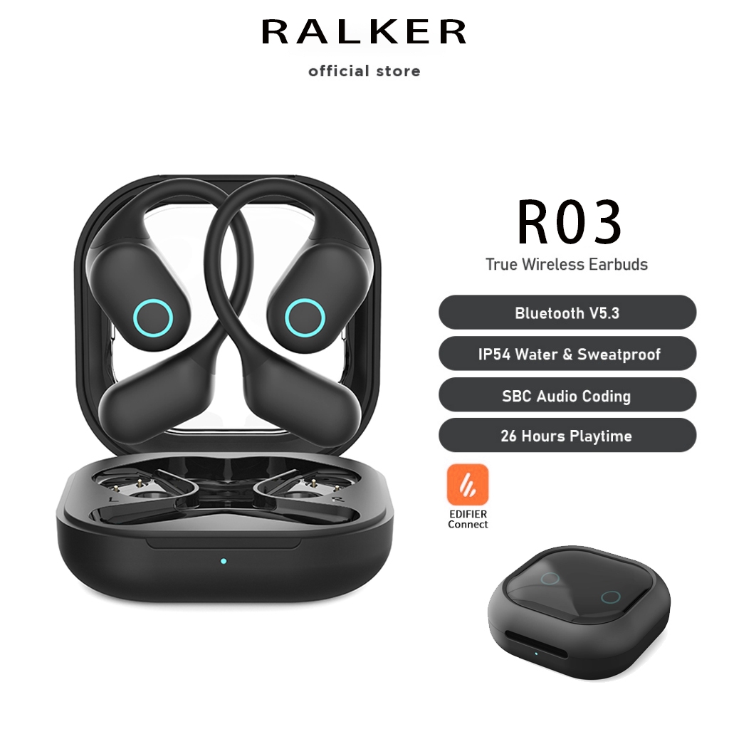 RALKER® original R03 Bluetooth Headphone Wireless Games Earbuds In-Ear  Bluetooth 5.3 TWS Earphone HIFI sports Headset | Shopee Malaysia