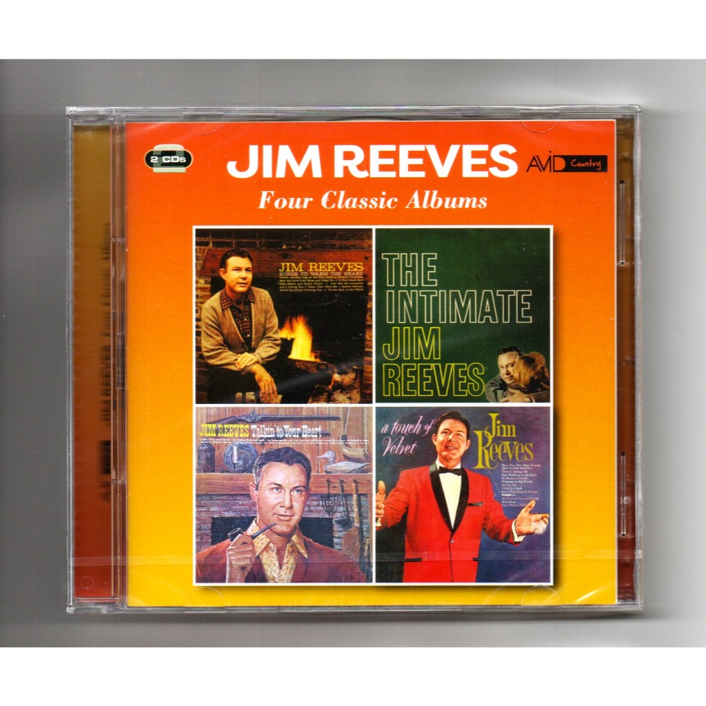 Jim Reeves - Four Classic Albums ( 2 CD ) | Shopee Malaysia