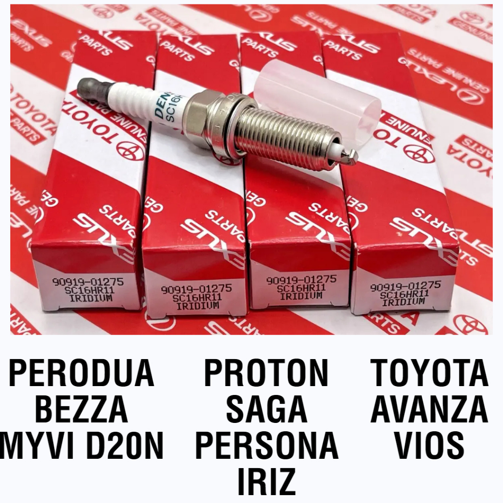 (100% ORIGINALS)PERODUA BEZZA 1.3 MYVI 1.5 2018 SAGA IRIZ IRIDIUM SPARK ...