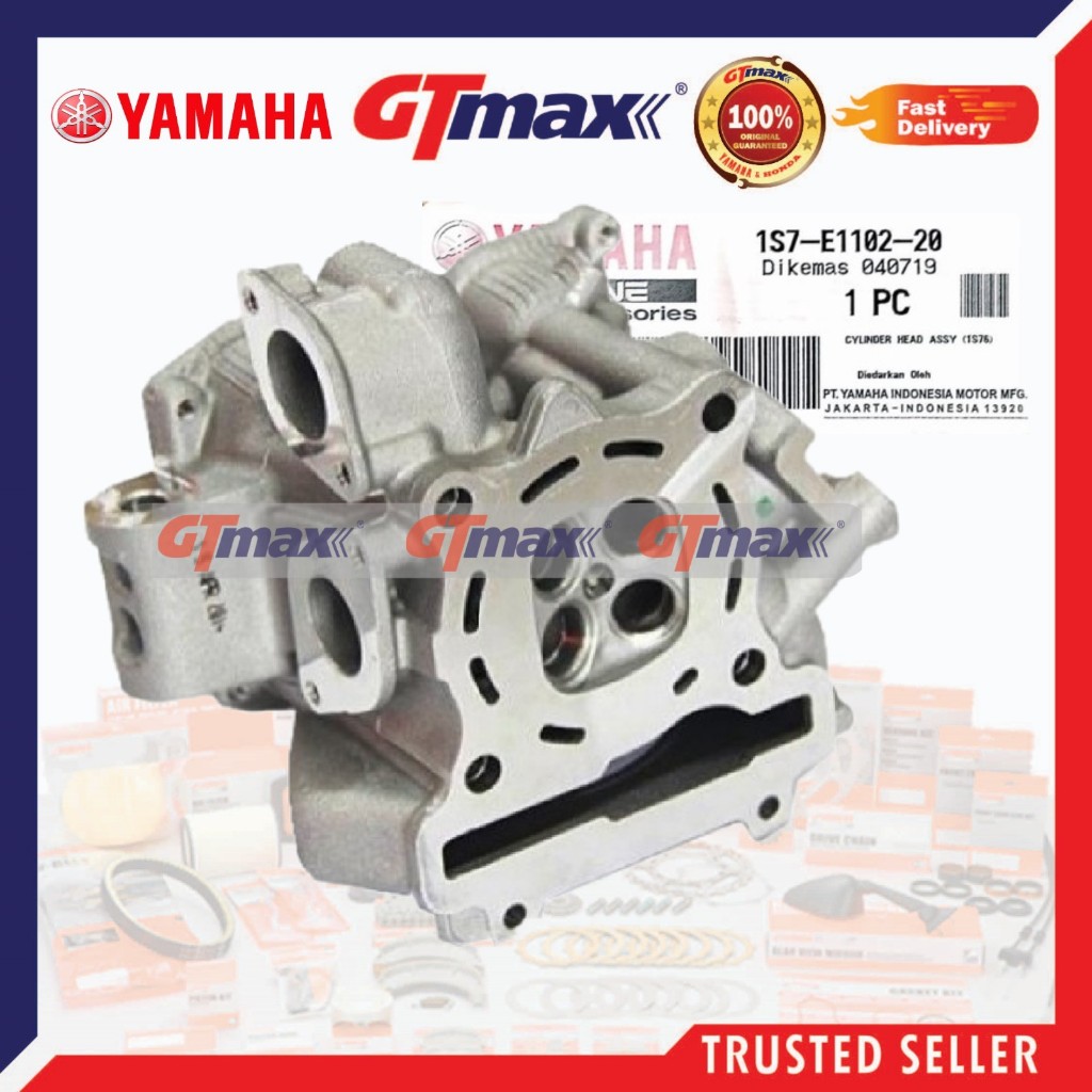(BERANI JAMIN 100% HLY) CYLINDER HEAD ASSY NMAX FZ150 NVX155 R15 R25 ...
