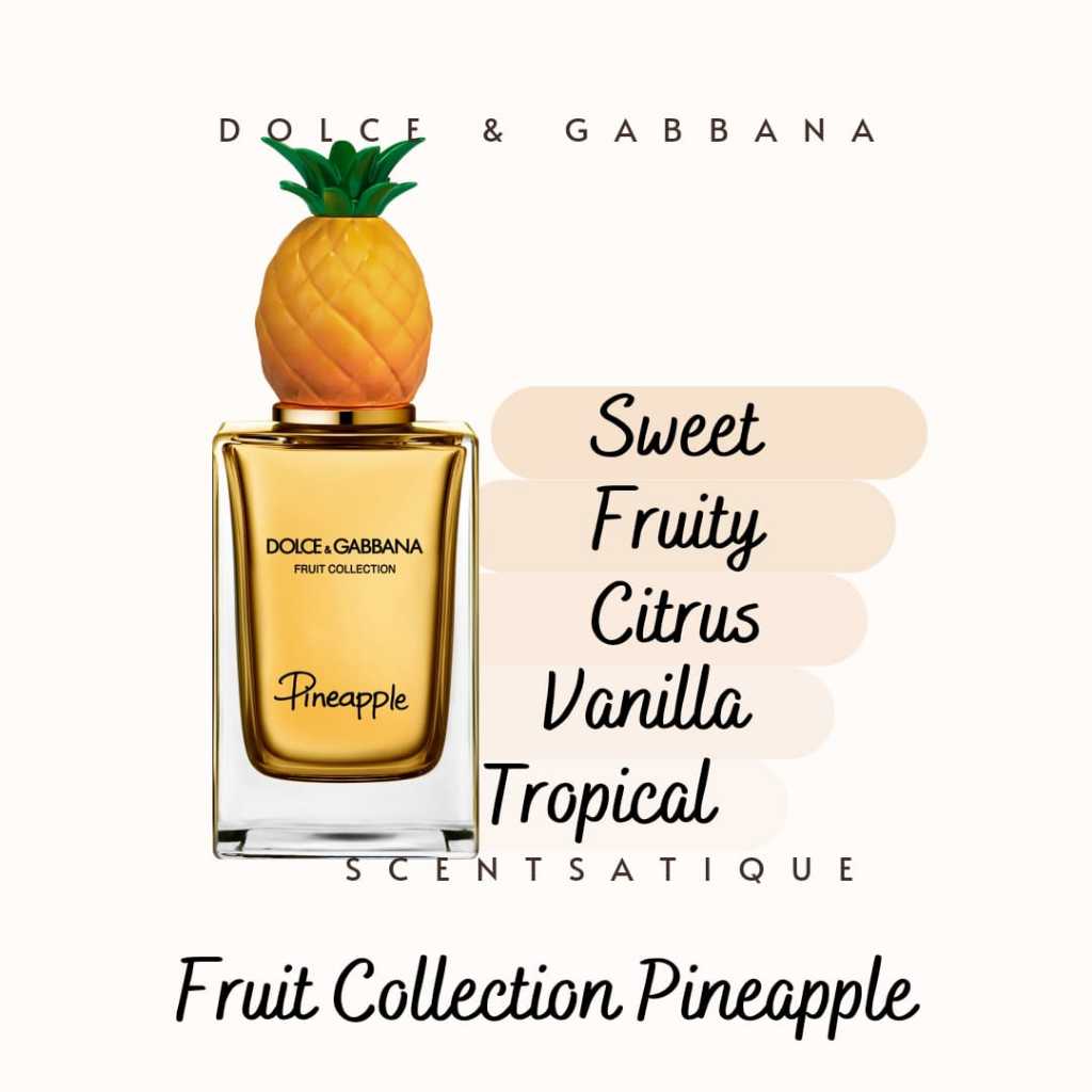 Pineapple Dolce And Gabbana Perfume Dolce Gabbana Fruit Collection