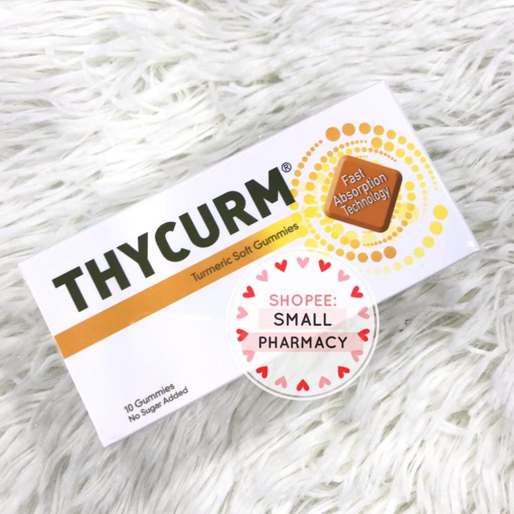 Thycurm Tumeric Soft Gummies 10s 500119 (100 Turmeric Extracts, No