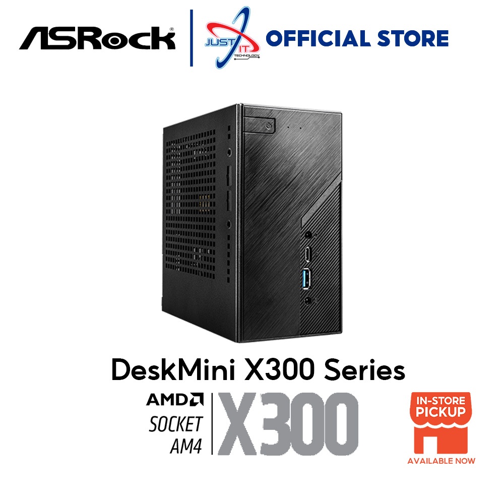 ASRock Desk Mini Barebone X300W | Shopee Malaysia
