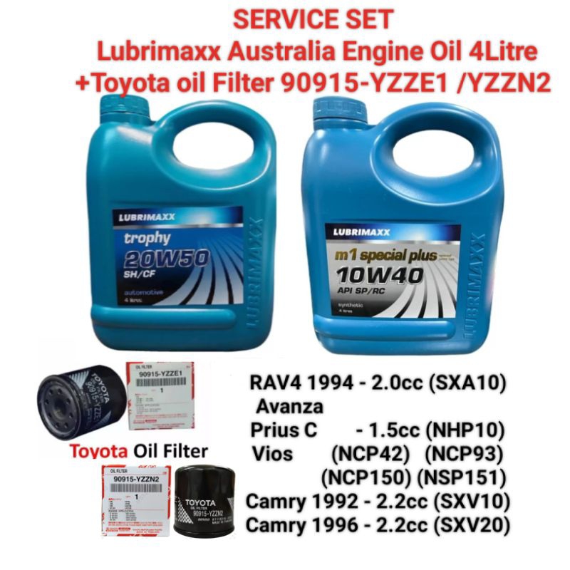 Toyota RAV4 2.0 Avanza Prius C Vios (NCP42,93,150)(NSP151)Camry 2.2 ...